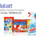 Amazon: 20% Rabatt auf ausgewählte Reinigungsprodukte von Henkel