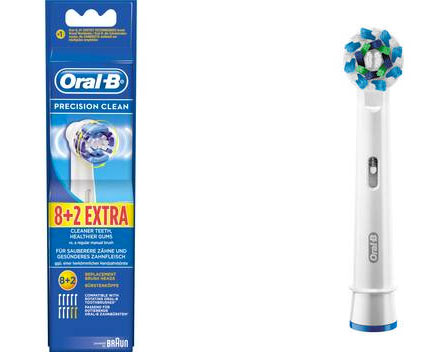 oral-b aufsteckbürsten precision clean elektrische zahnbürste ersatzbürsten