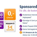 KOSTENLOS: Surf-Flat bei Netzclub im Sponsored Surf Basic-Tarif + 5€ Amazon-Gutschein