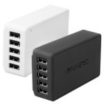 Ninetec – 40 Watt USB-Ladegerät mit 5 Anschlüssen für 14,99€ inkl. Versand