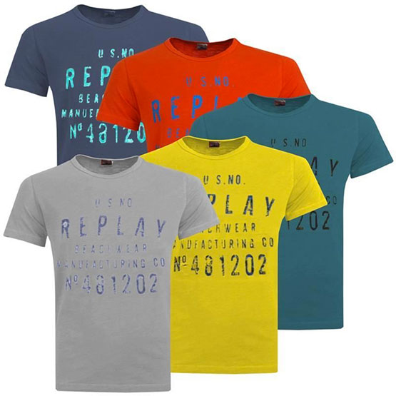 replay t-shirts günstig angebot sale kleidung