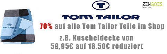 zengoes tom tailor rabatt günstig aktion angebot schnäppchen