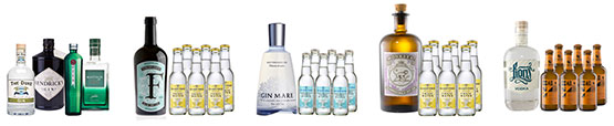 alkohol gin günstig angebot gourmondo cocktail sets