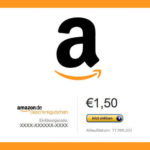 1,50€ Amazon-Gutschein für 1,00€