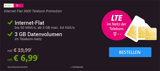 lte telekom flat surf internet