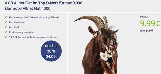 Angebot Deal Schnäppchen Handyvertrag