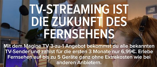 Streaming TV Fernsehen