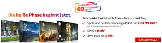 sky sport fußball angebot abo aktion paytv