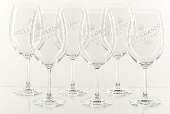 Champagner Moët Chandon Ice Imperial Echtglas angebot