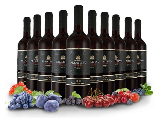 Rotwein Italien Primitivo Angebot Günstig Wein kaufen