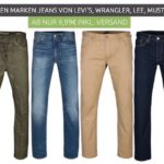 Hosen & Jeans Sale bei Outlet46 – z.B. Wrangler Jeans ab 9,99€
