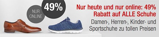 angebot gutschein schuhe günstig deal handtaschen umhängetasche