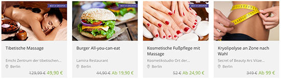 Gutschein Groupon Deals Angebot Schnäppchen