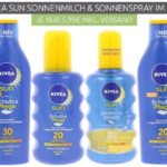 NIVEA Sun Sonnenmilch & Spray für je nur 5,99€ inkl. Versand
