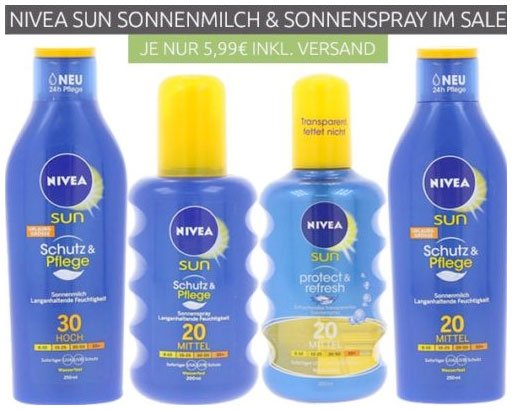 Angebot Deal Nivea Schnäppchen