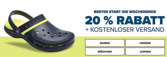 crocs schuhe angebot hausschuhe clogs cybermonday