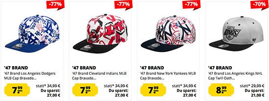 Caps Snapbacks Angebot Deal