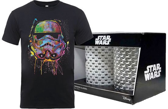 Star Wars T-Shirt Gläser Deal Bundle