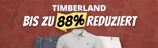 Kleidung Timberland Angebot Deal Schnäppchen