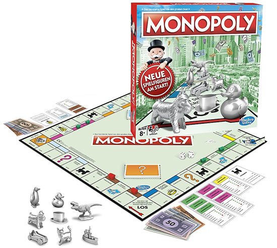 Monopoly Classic Brettspiel Hasbro Angebot Deal