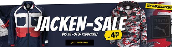 Herren Jacken Sale Angebot Restposten