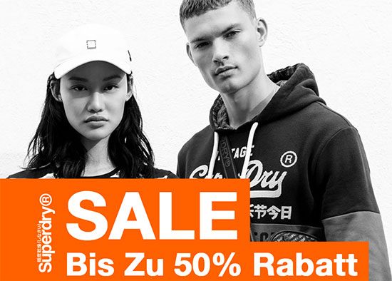 Kleidung Superdry sparen angebot deal