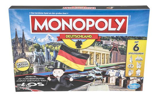 Monopoly Deutschland Hasbro Brettspiel Gemeinschaftsspiel