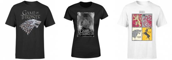 Game of Thrones T-Shirts Angebot Deal Sparen