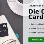 Schwarze VISA-Kreditkarte ohne Jahresgebühr, dauerhaft kostenlos – Apple Pay fähig + 60€ Startguthaben
