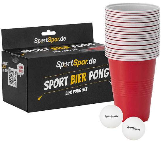 SportSpar Bier Pong Set Starter Set angebot deal