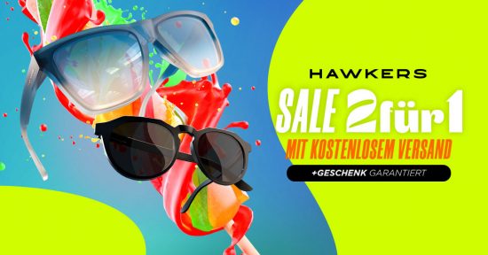 Hawkers Angebot Deal Sonnenbrille Polfilter